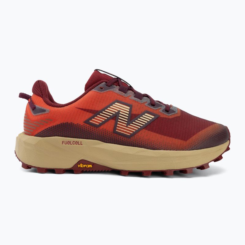 Herren-Laufschuhe New Balance Rebel Trail V1 maple/neo flame 2