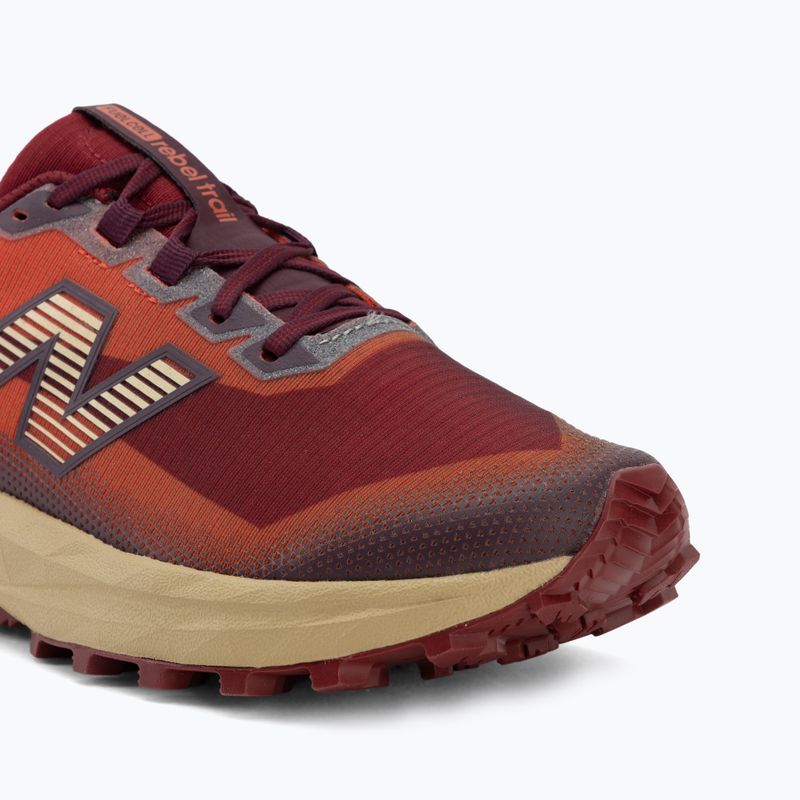 Herren-Laufschuhe New Balance Rebel Trail V1 maple/neo flame 7