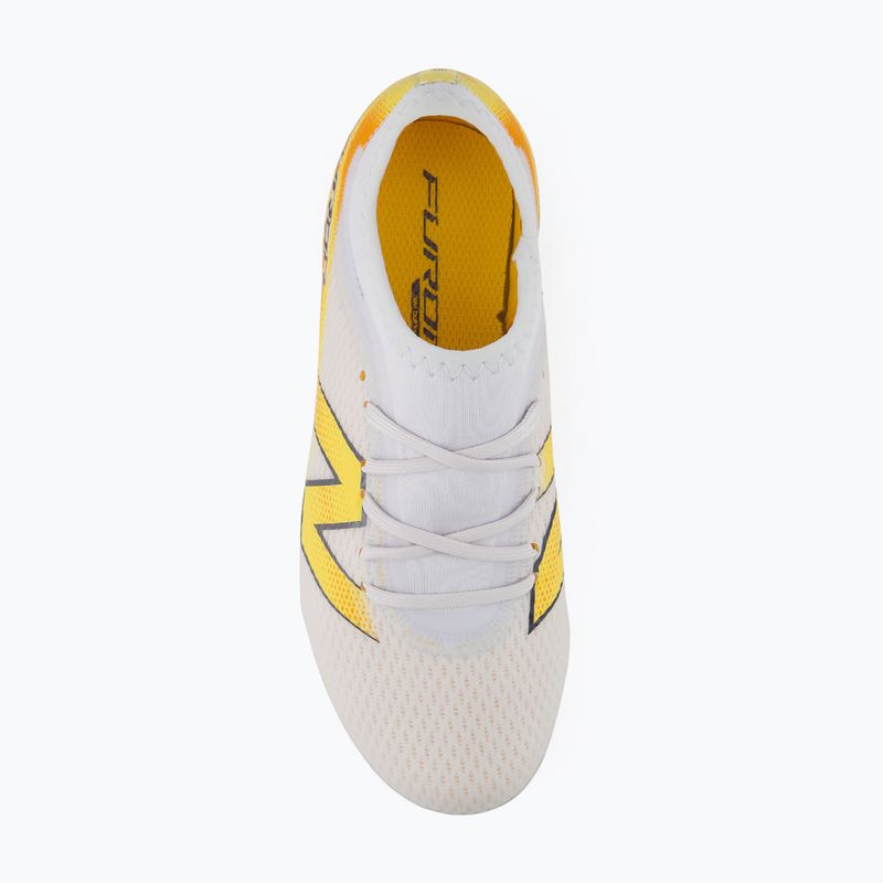 Kinder-Fußballschuhe New Balance Furon Team V9 FG fresh air/satsuma orange 2