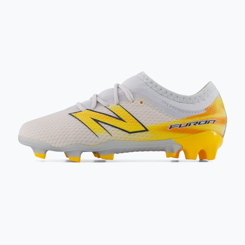 Kinder-Fußballschuhe New Balance Furon Team V9 FG fresh air/satsuma orange 3