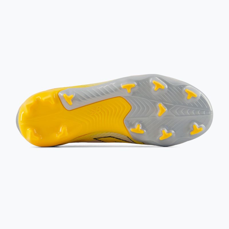 Kinder-Fußballschuhe New Balance Furon Team V9 FG fresh air/satsuma orange 4