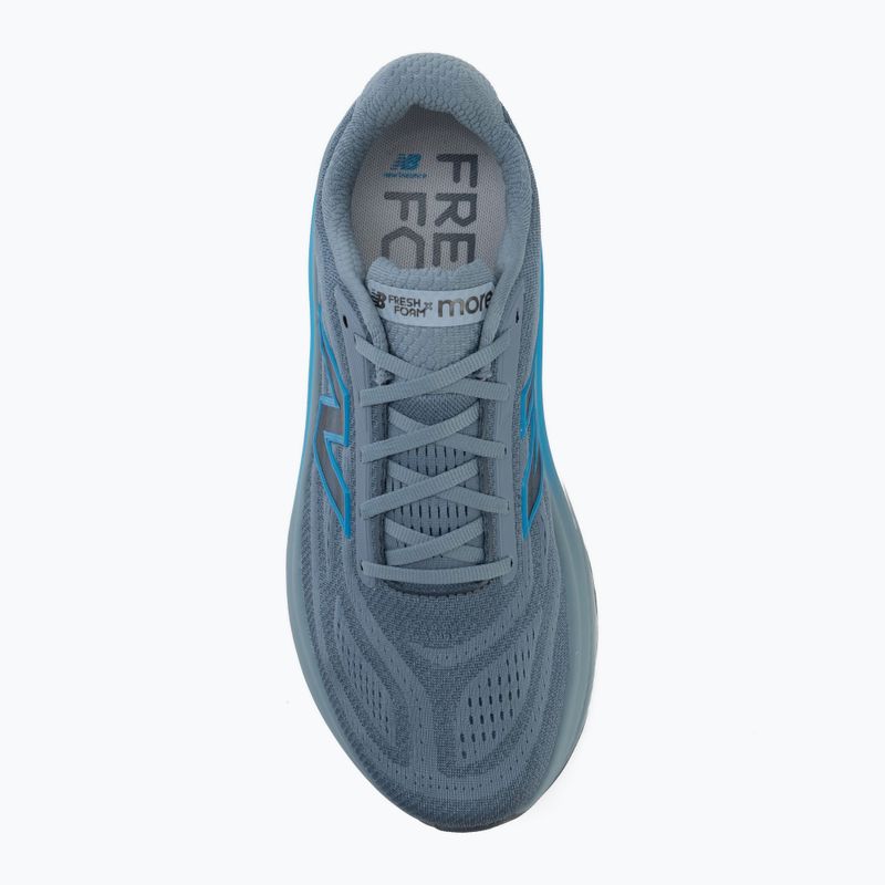 Herren-Laufschuhe New Balance Fresh Foam More V6 zinc blue/altitude 5