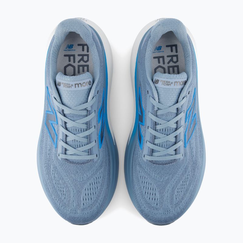 Herren-Laufschuhe New Balance Fresh Foam More V6 zinc blue/altitude 4
