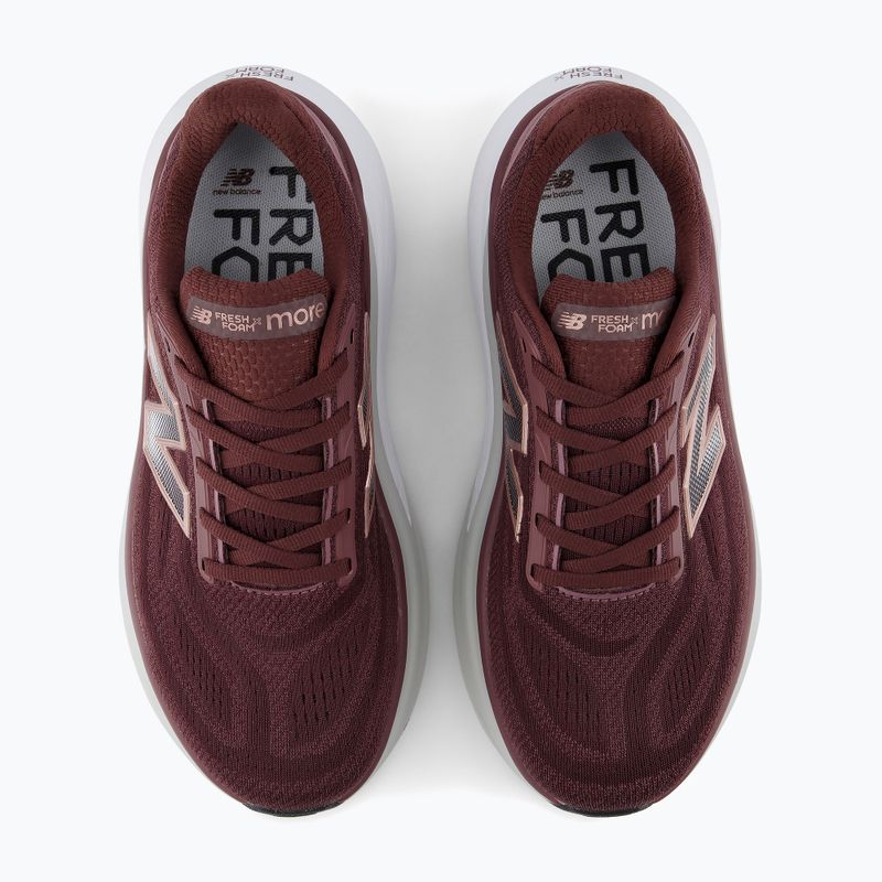 Laufschuhe für Damen New Balance Fresh Foam More V6 cherry leather/fast track 5