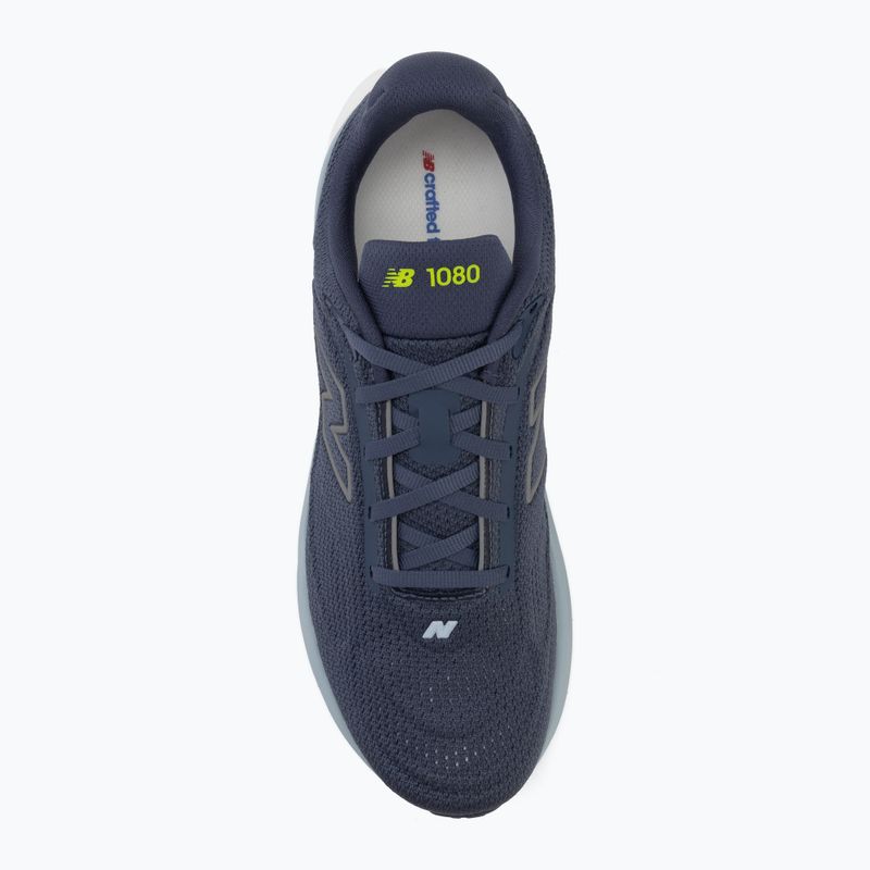 Herren-Laufschuhe New Balance 1080's V15 vintage indigo/alkaline green 5
