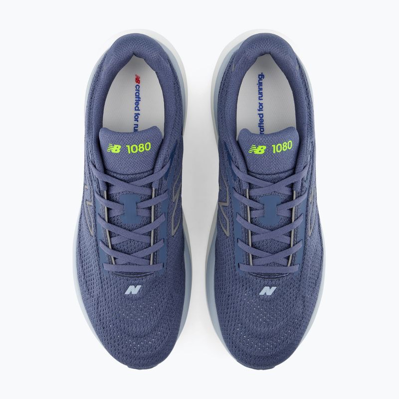 Herren-Laufschuhe New Balance 1080's V15 vintage indigo/alkaline green 4