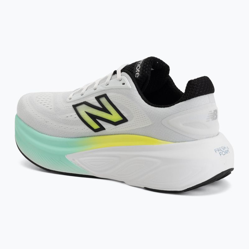 Herren-Laufschuhe New Balance Fresh Foam More V6 white/bright mint 3