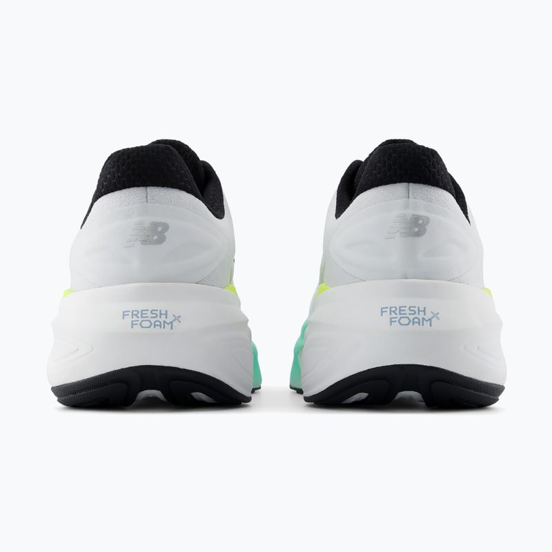 Herren-Laufschuhe New Balance Fresh Foam More V6 white/bright mint 3