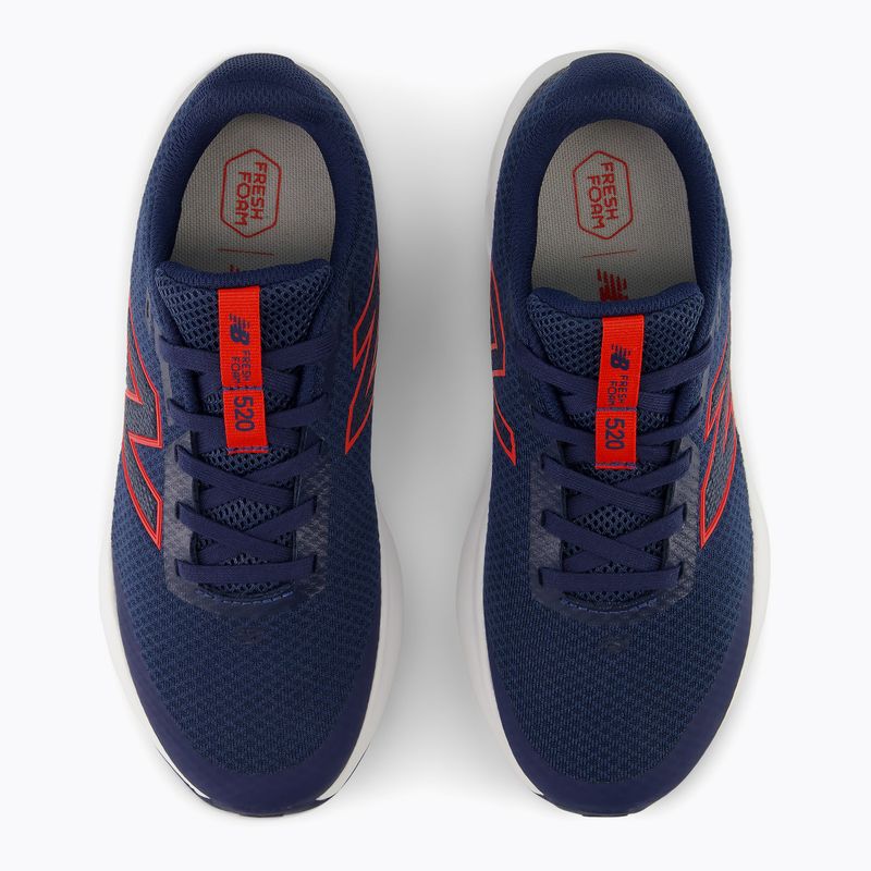 Kinder-Laufschuhe New Balance 520's Lace V9 nb navy/true red 7