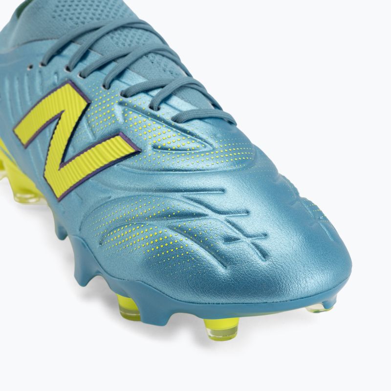 Fußballschuhe New Balance Tekela Pro Low V5 FG metallic blue/alkaline green/Team Navy 7