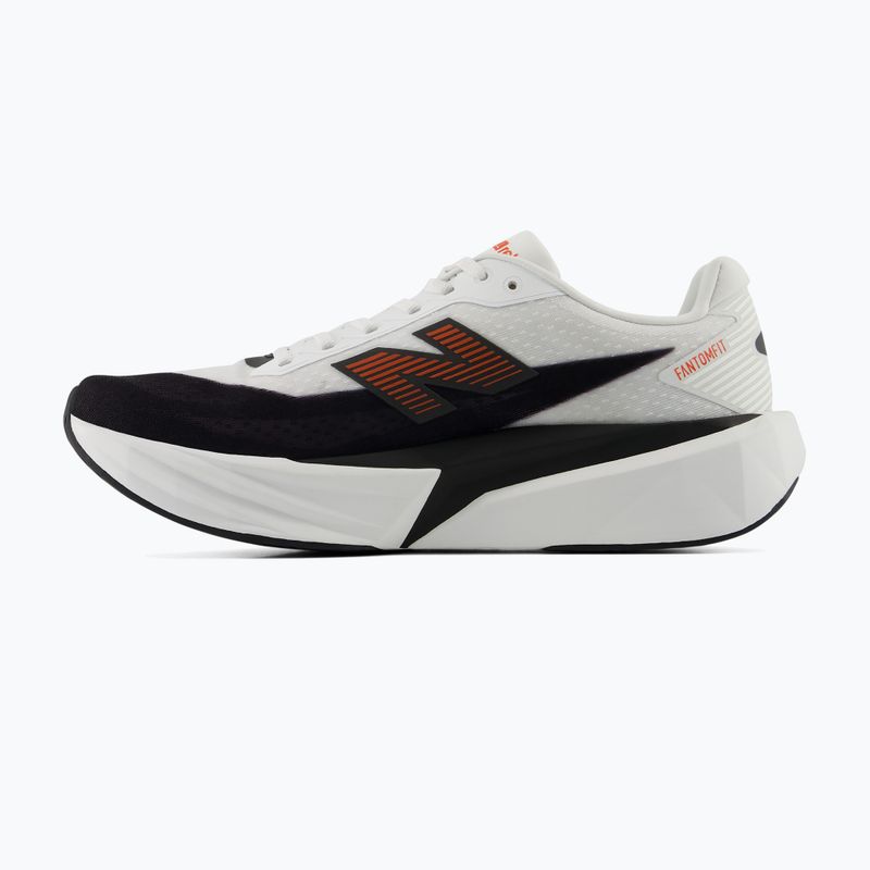 Herren-Laufschuhe New Balance FuelCell Rebel V5 white/neo flame 3