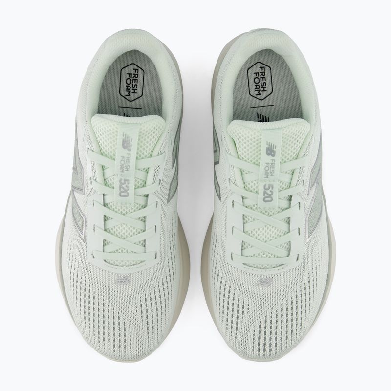 Laufschuhe für Damen New Balance Fresh Foam 520's V9 mint water/lone star grey/silver metallic 5