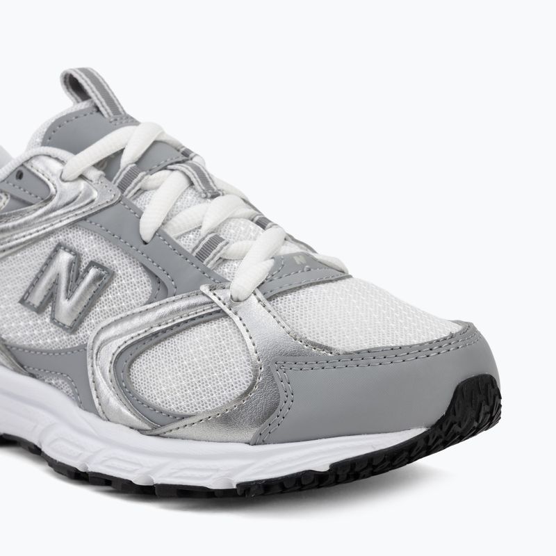 Schuhe New Balance 408's V1 lone star grey/bayberry/silver metallic 7