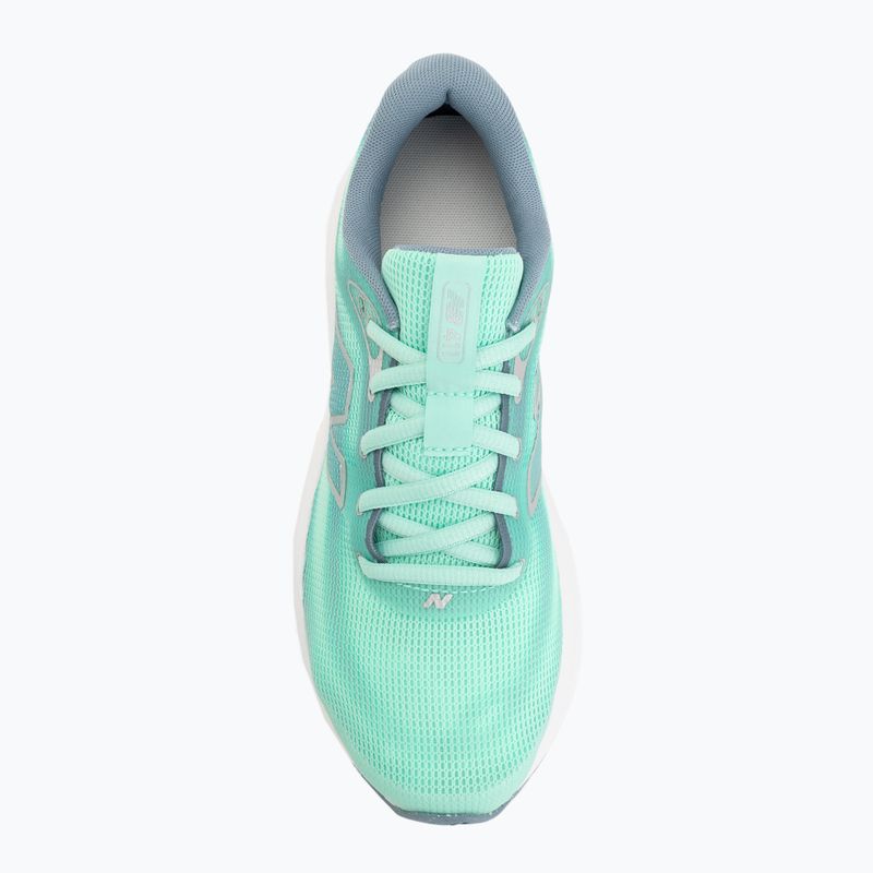 Laufschuhe für Damen New Balance 411's V4 bright mint/zinc blue/silver metallic 5