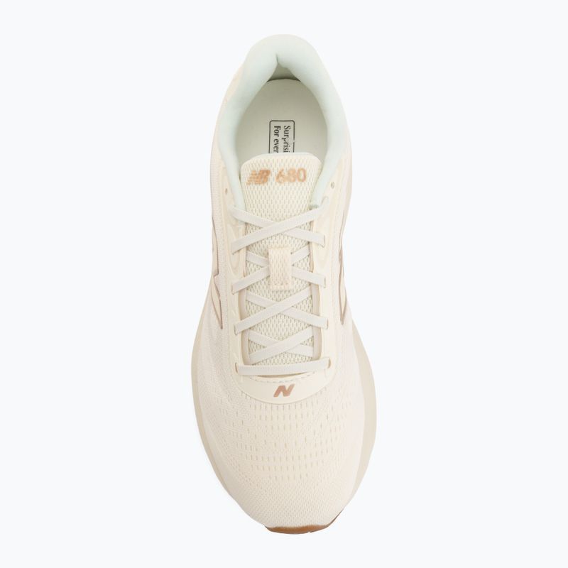 Laufschuhe für Damen New Balance Fresh Foam 680's V9 beige 5