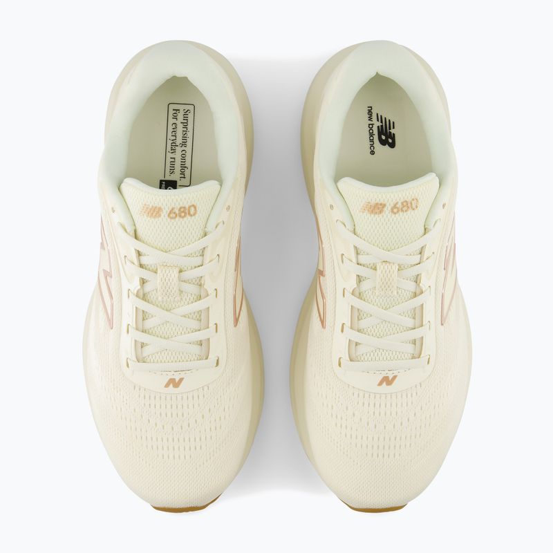 Laufschuhe für Damen New Balance Fresh Foam 680's V9 beige 5