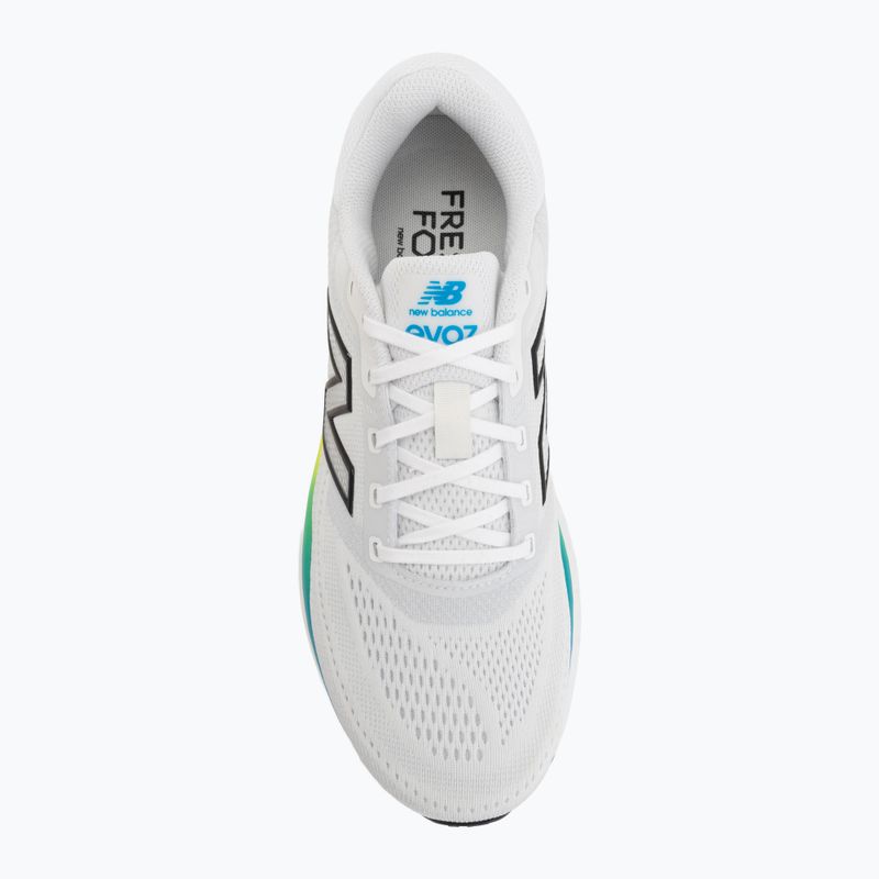Herren-Laufschuhe New Balance Fresh Foam Evoz V4 white/black/altitude 5