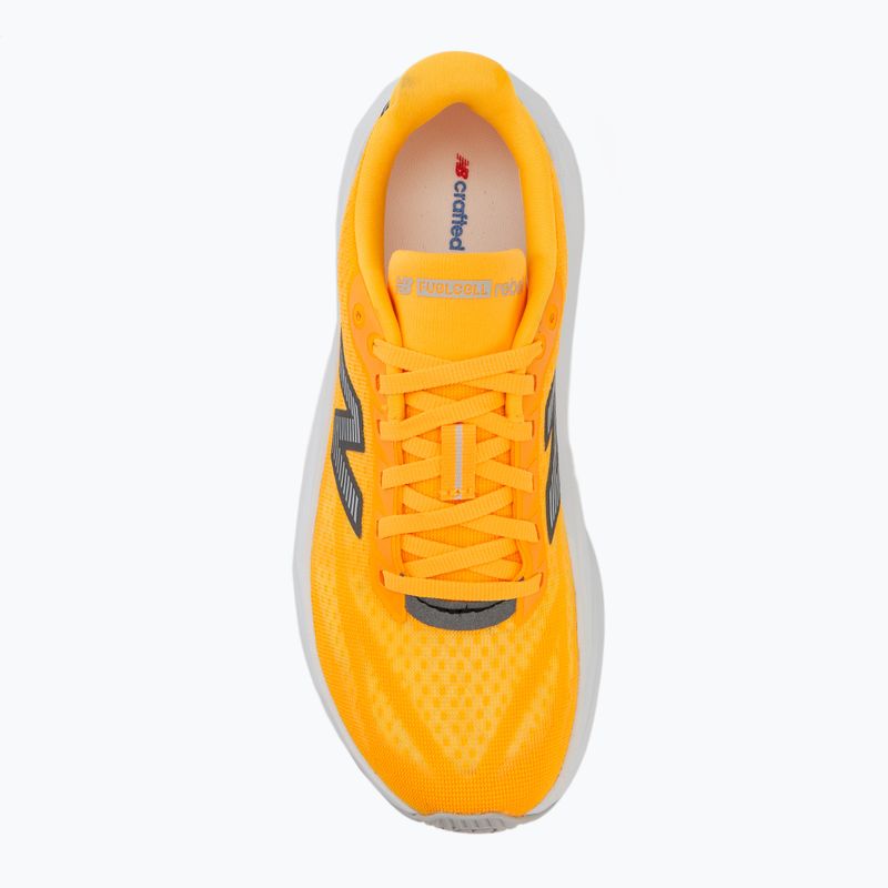 Laufschuhe für Damen New Balance FuelCell Rebel V5 satsuma orange/grey matter 5