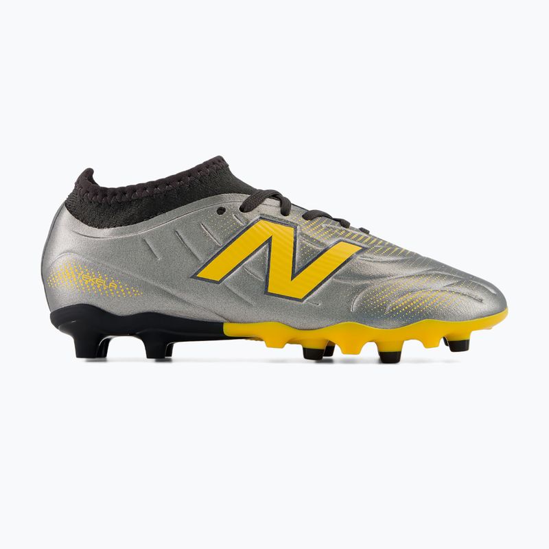 Kinder-Fußballschuhe New Balance Tekela Team V5 FG harbor grey/black cement 2