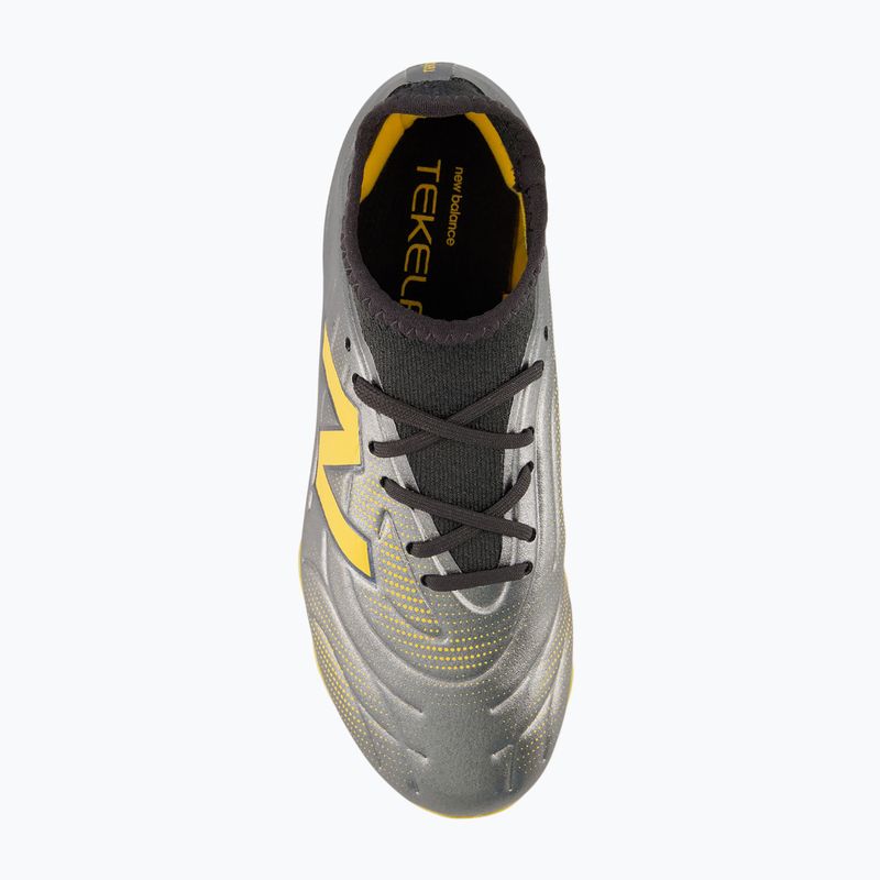Kinder-Fußballschuhe New Balance Tekela Team V5 FG harbor grey/black cement 4
