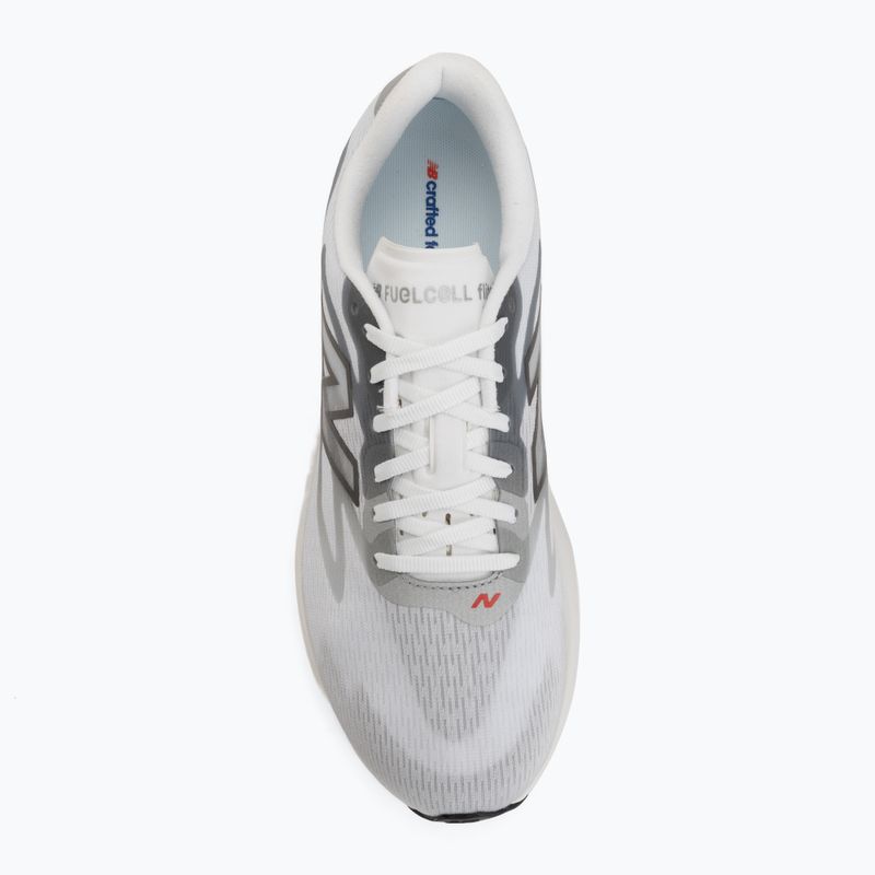 Herren-Laufschuhe New Balance FuelCell Flite-R V1 white/slate grey/neo flame 5
