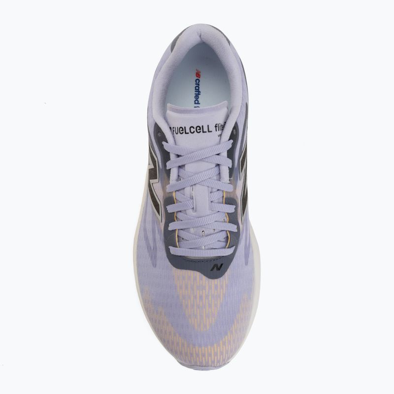 Herren-Laufschuhe New Balance FuelCell Flite-R V1 smoked violet/satsuma orange/meteorite 5