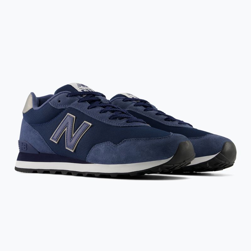 Herren Schuhe New Balance Classic 515's V3 nb navy/vintage indigo/silver metallic 3