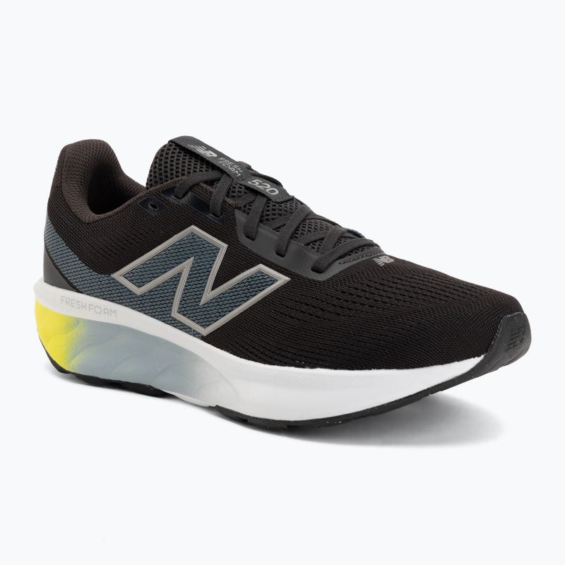 Herren-Laufschuhe New Balance Fresh Foam 520's V9 black/shadow blue/dark silver metallic