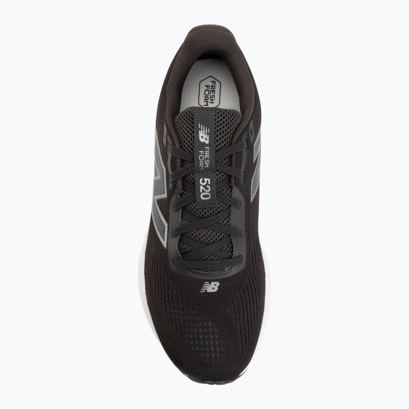 Herren-Laufschuhe New Balance Fresh Foam 520's V9 black/shadow blue/dark silver metallic 5