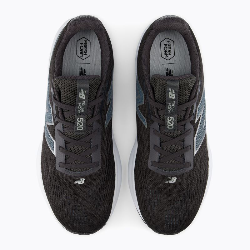Herren-Laufschuhe New Balance Fresh Foam 520's V9 black/shadow blue/dark silver metallic 7