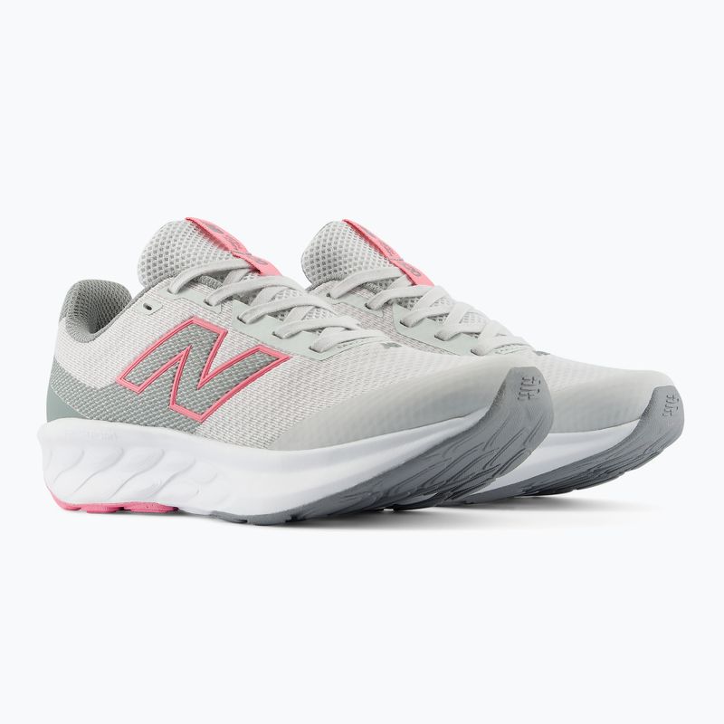 Kinder-Laufschuhe New Balance 520's Lace V9 grey matter/signal pink 4