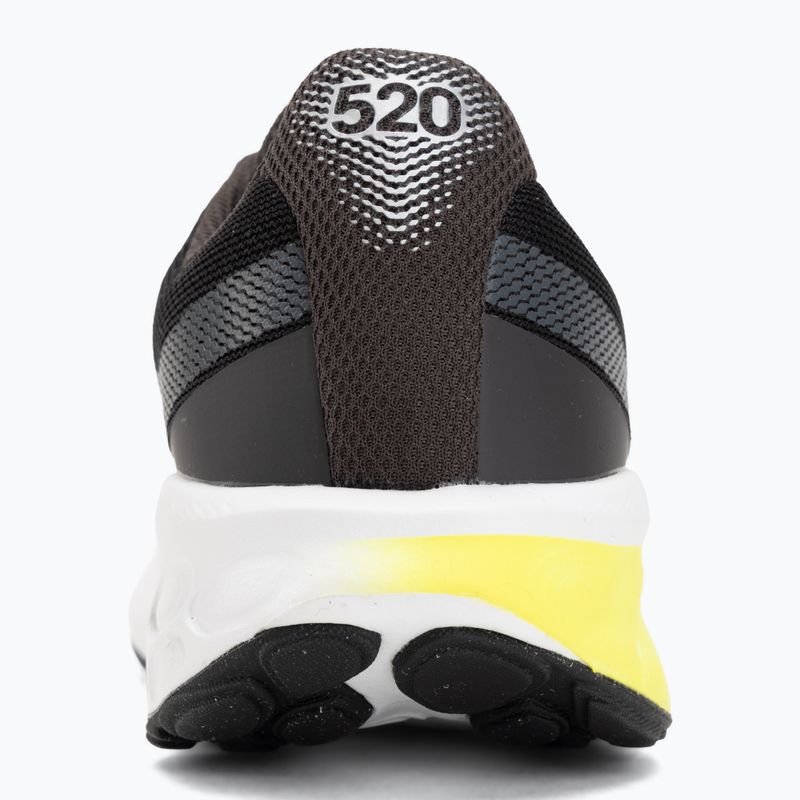 Laufschuhe für Damen New Balance Fresh Foam 520's V9 black cement/dark silver metallic/pink salt 6