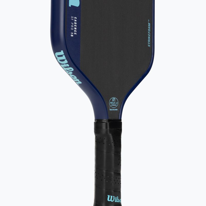 Pickleball-Schläger Wilson Cadence SF Pro 16 black/blue 4
