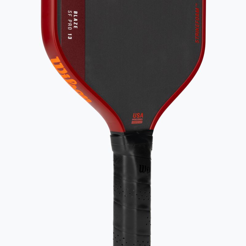 Pickleball-Schläger Wilson Blaze SF Pro 13 black/red 4