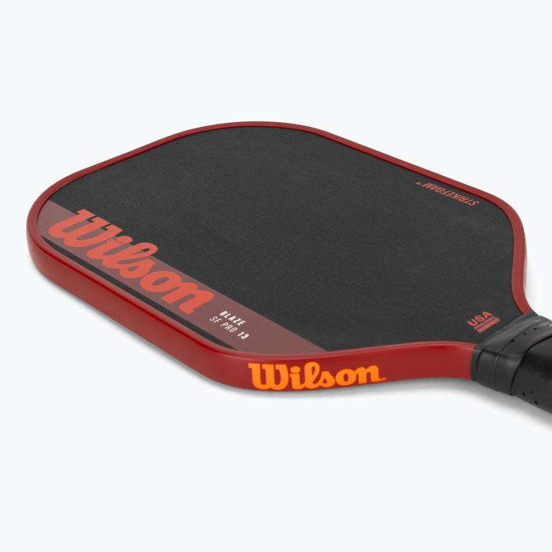 Pickleball-Schläger Wilson Blaze SF Pro 13 black/red 5