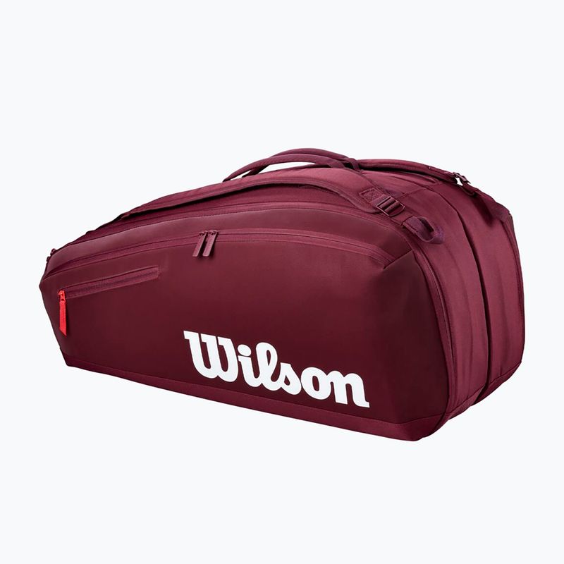 Tennistasche Wilson Defyer Racket Bag 9Pk V1 red 2