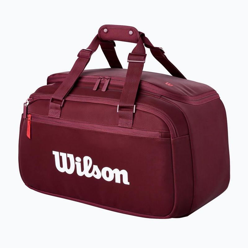 Tennistasche Wilson Defyer Small Tennis Duffel V1 red