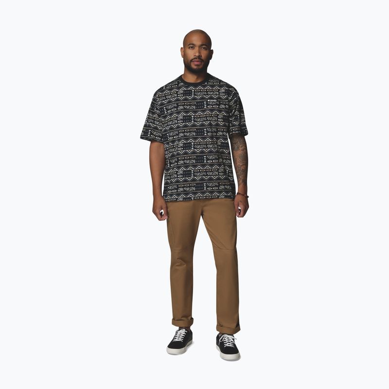 Herren T-Shirt Columbia CSC Heavyweight Printed Tee black/horizons 2