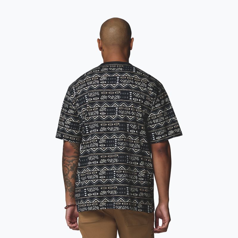 Herren T-Shirt Columbia CSC Heavyweight Printed Tee black/horizons 3