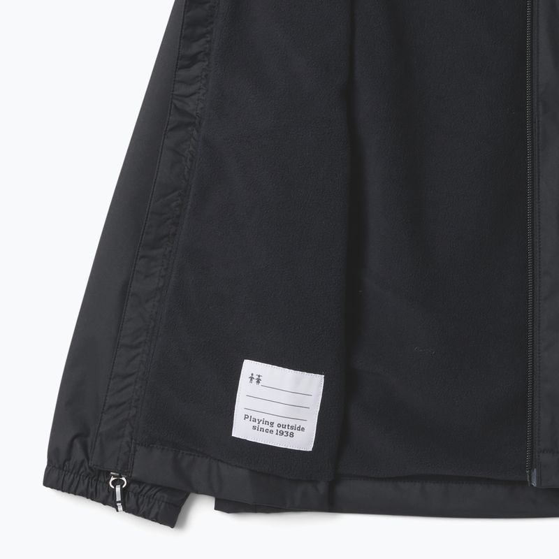 Kinder-Regenjacke Columbia Rainy Trails III Fleece Lined black 3