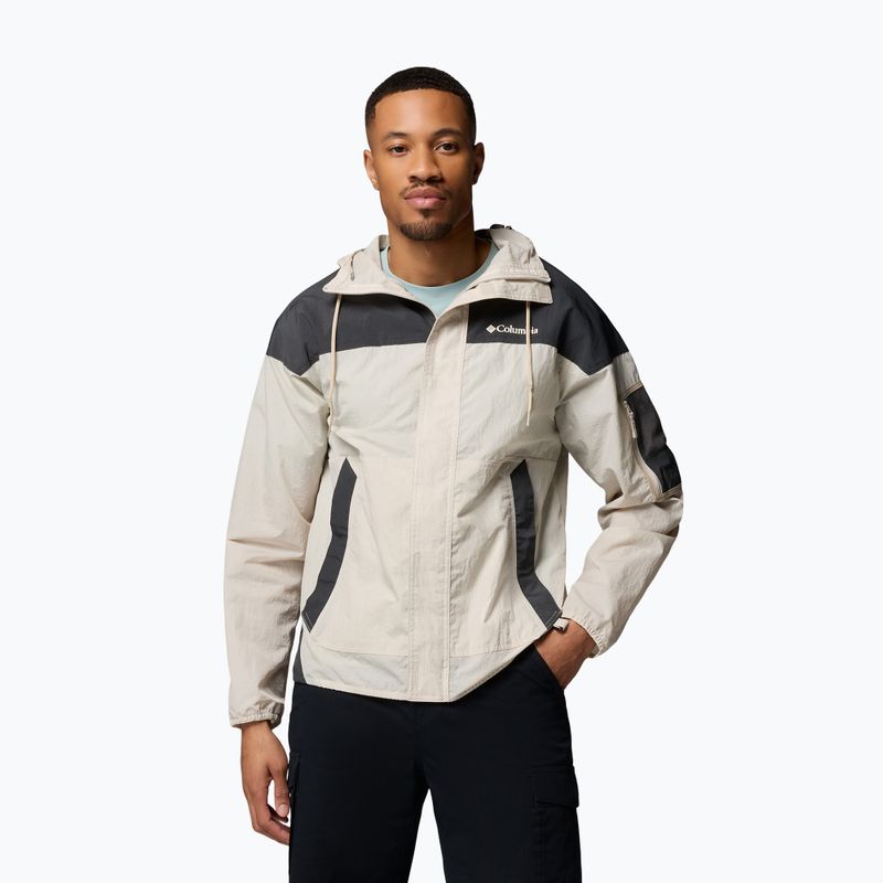 Herren-Windjacke Columbia Challenger II Windbreaker dark stone/shark