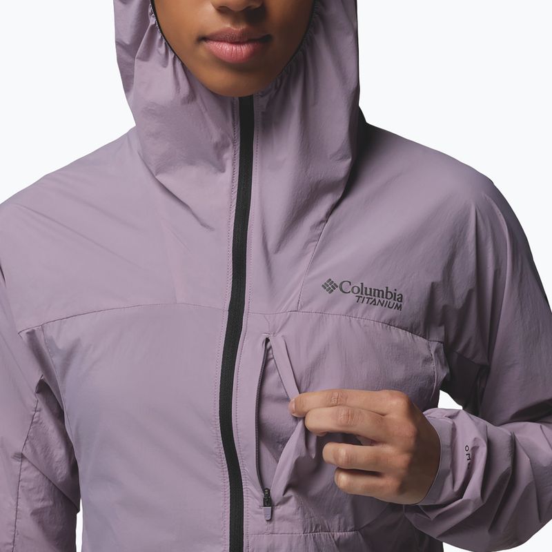Damen-Windjacke Columbia Khyex Pro Wind shale purple 10