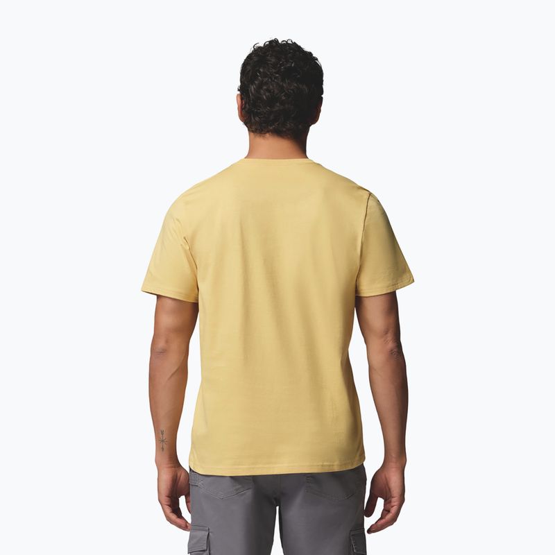 Herren T-Shirt Columbia CSC Basic Logo Tee sand dune/gem columbia 3