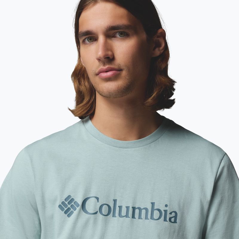 Herren T-Shirt Columbia CSC Basic Logo Tee crushed blue/gem columbia 5