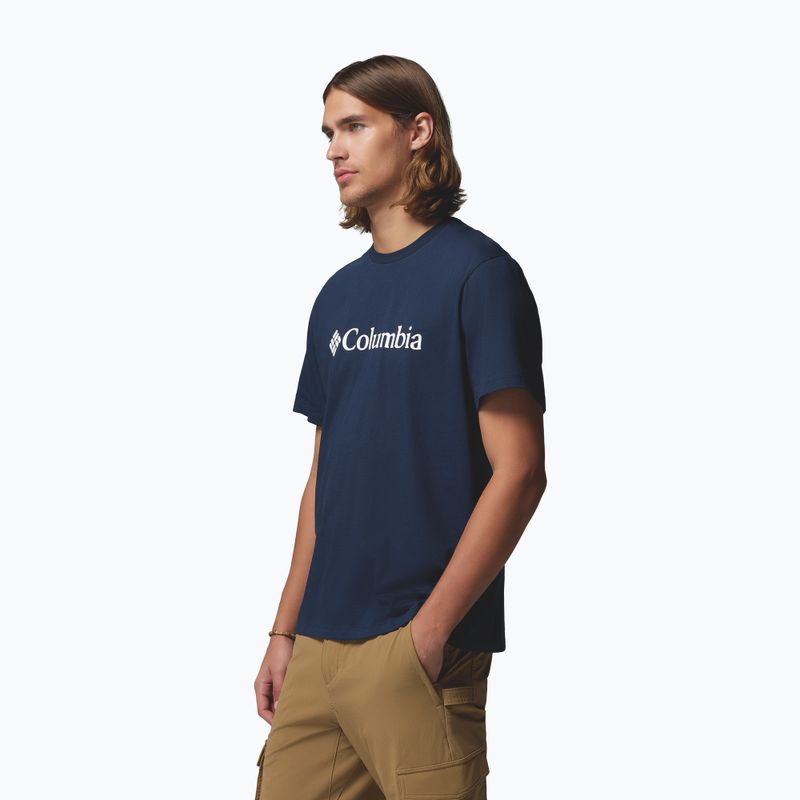 Herren T-Shirt Columbia CSC Basic Logo Tee collegiate navy/gem columbia 4