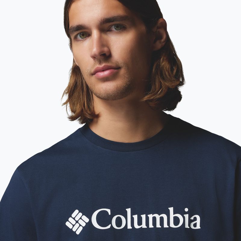Herren T-Shirt Columbia CSC Basic Logo Tee collegiate navy/gem columbia 5