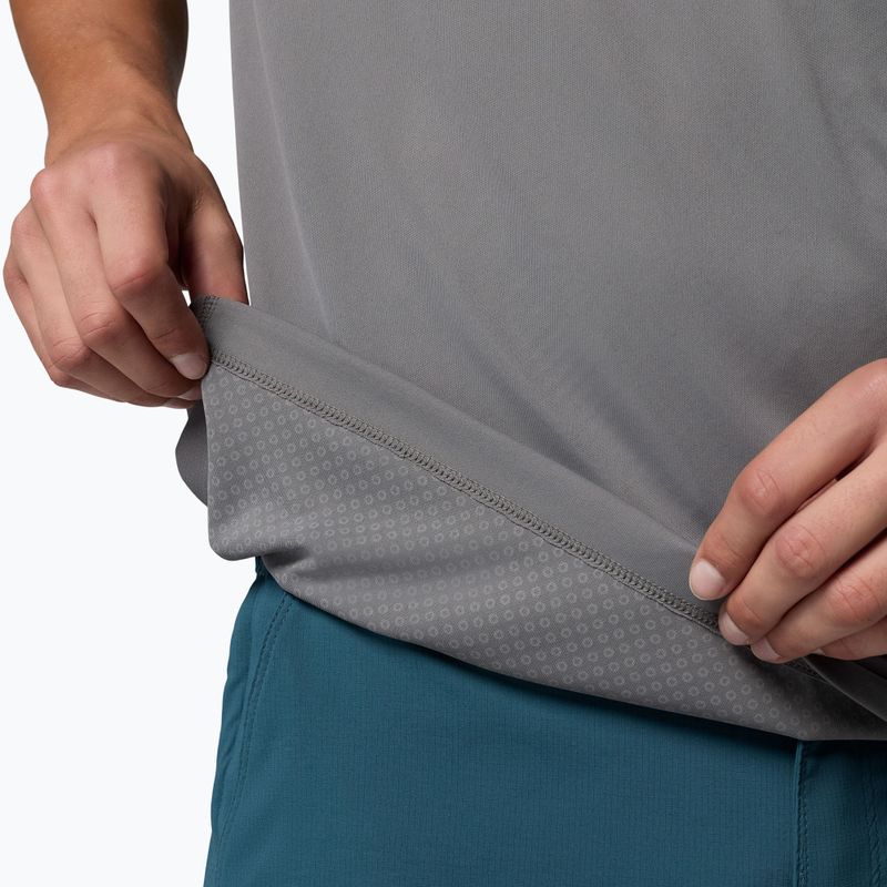 Herren T-Shirt Columbia Zero Rules Light Graphic Crew city grey/scripted peaks 6