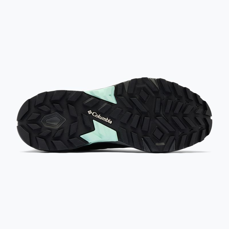Damen-Trekkingschuhe Columbia Tellurix Peak Waterproof black/sea ice 15