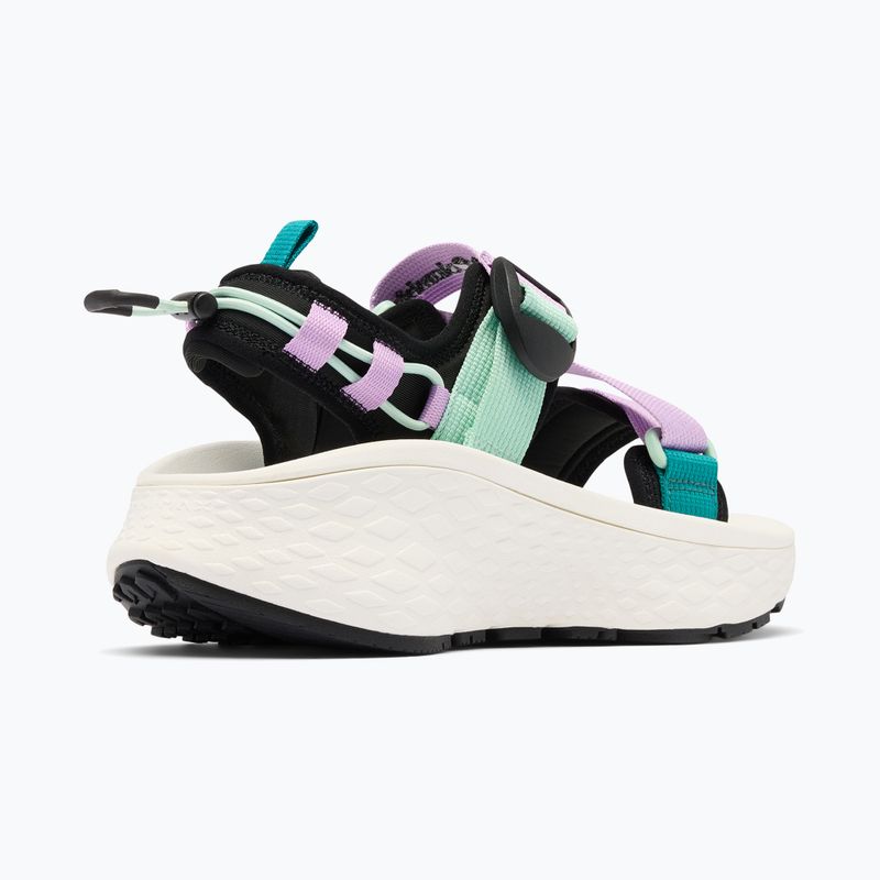 Damen Sandalen Columbia Konos Elevate Strap black/sea ice 5