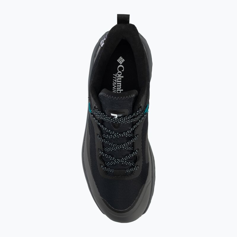 Damen-Trekkingschuhe Columbia Tellurix Titanum Outdry black/sea ice 5